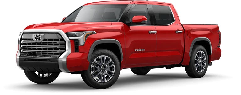 2022 Toyota Tundra Limited in Supersonic Red | Toyota of Muncie in Muncie IN