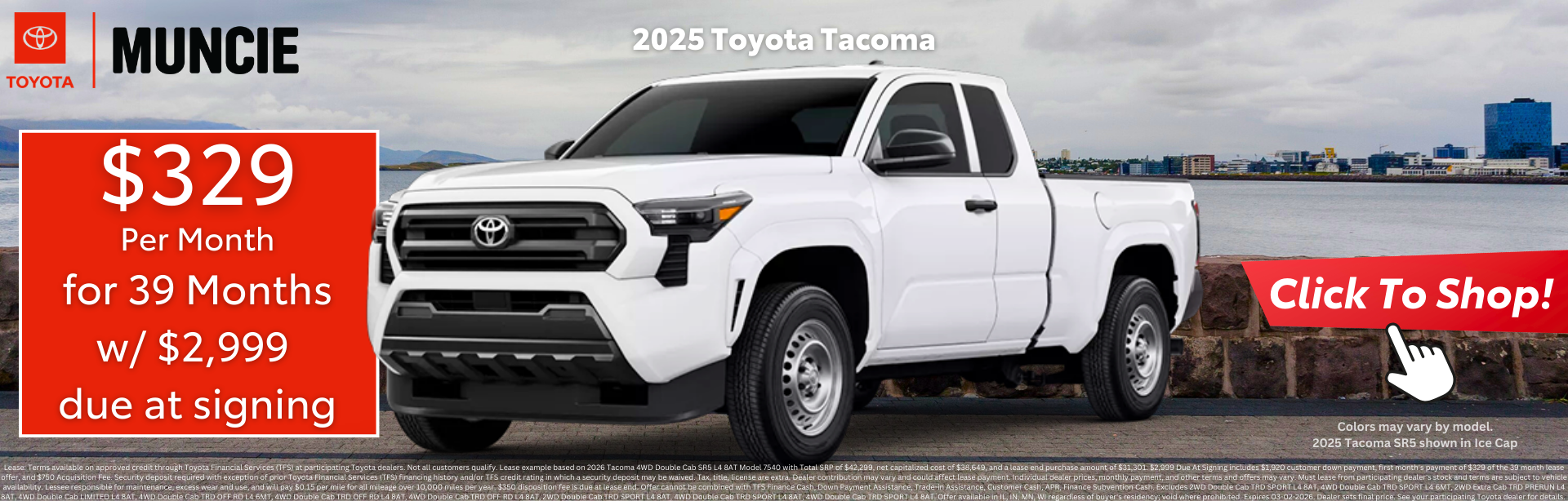 The New Tacoma at Toyota of Muncie!