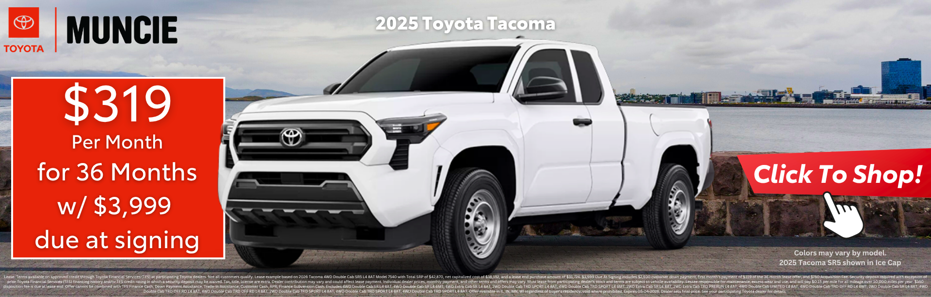 The New Tacoma at Toyota of Muncie
