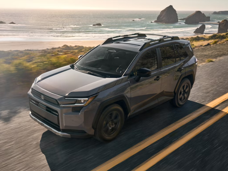 New Toyota models on the lot at Toyota of Muncie