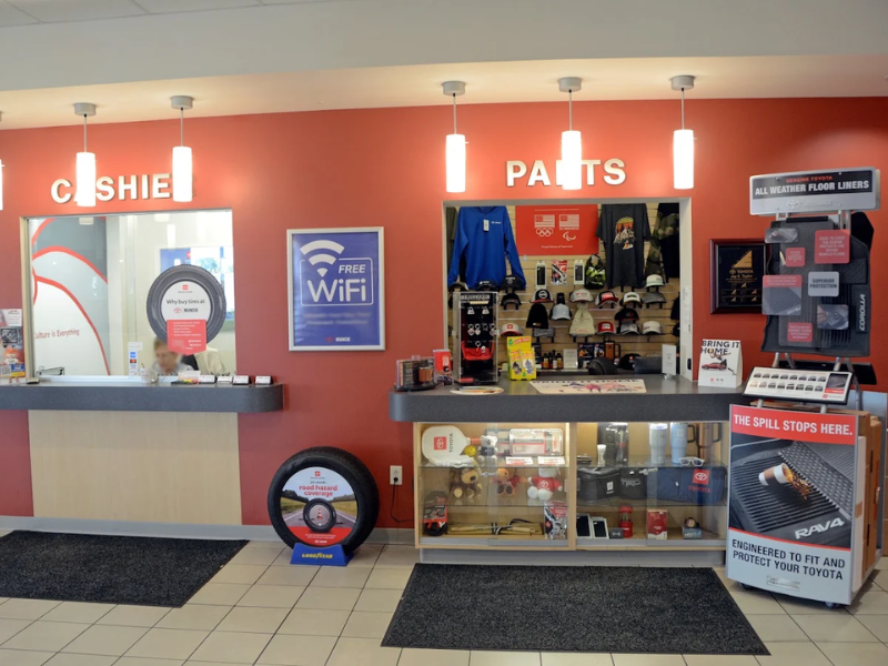 Genuine Toyota parts and accessories at Toyota of Muncie