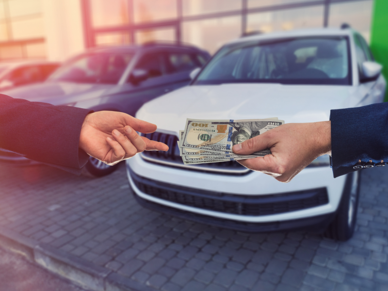 Trading in a vehicle at Toyota of Muncie