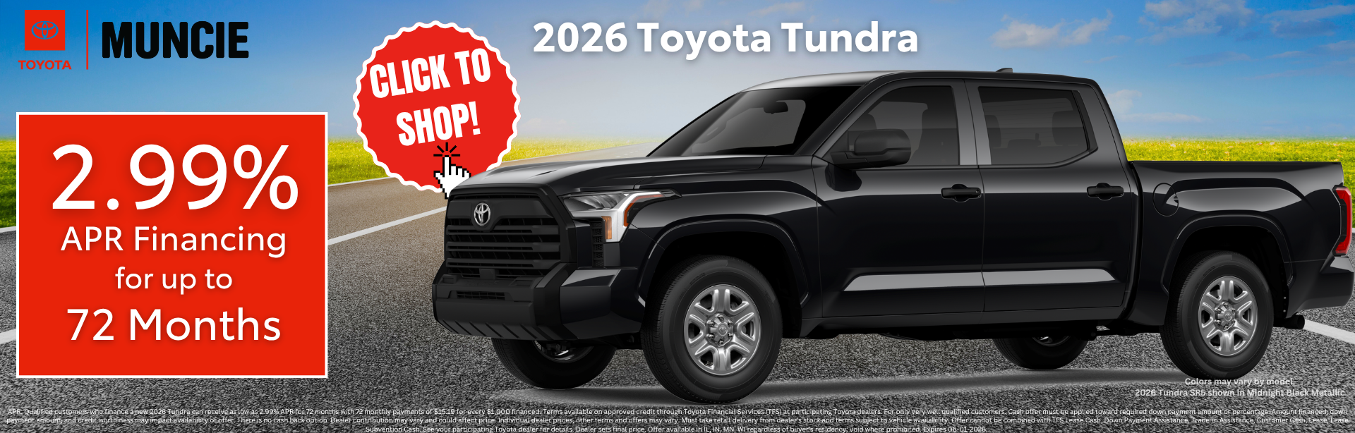 The NEW Tundra at Toyota of Muncie!