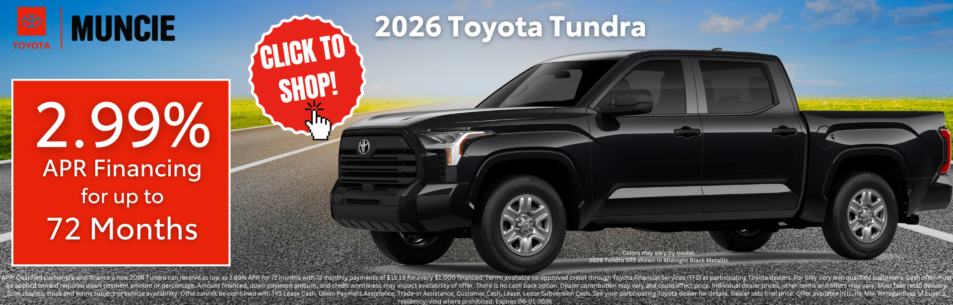 The NEW Tundra at Toyota of Muncie!