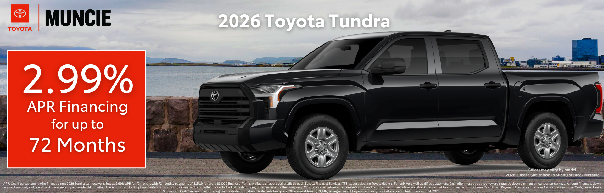 The New Tundra at Toyota of Muncie