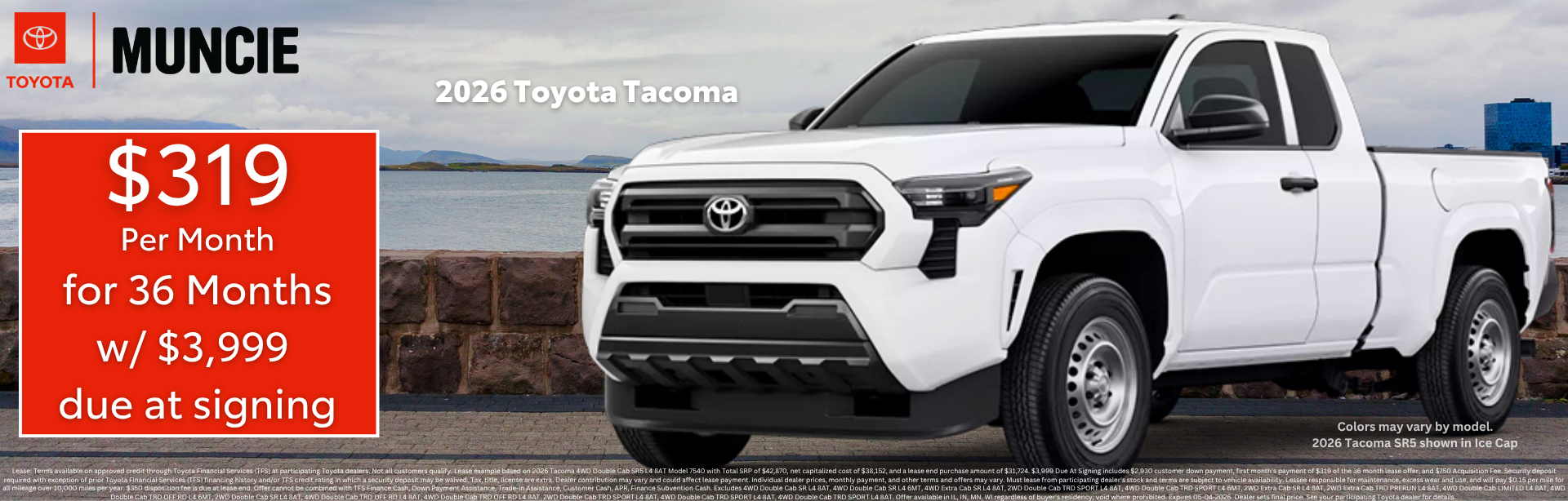 The New Tacoma at Toyota of Muncie